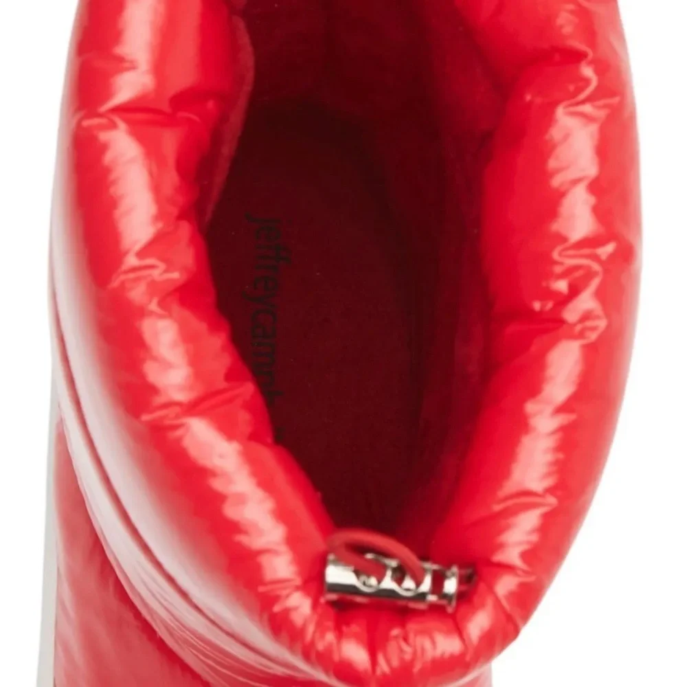 NWOT Jeffrey Campbell Snowed 2 Red retro puffer boot. Women’s 8. See photos. - Picture 7 of 9